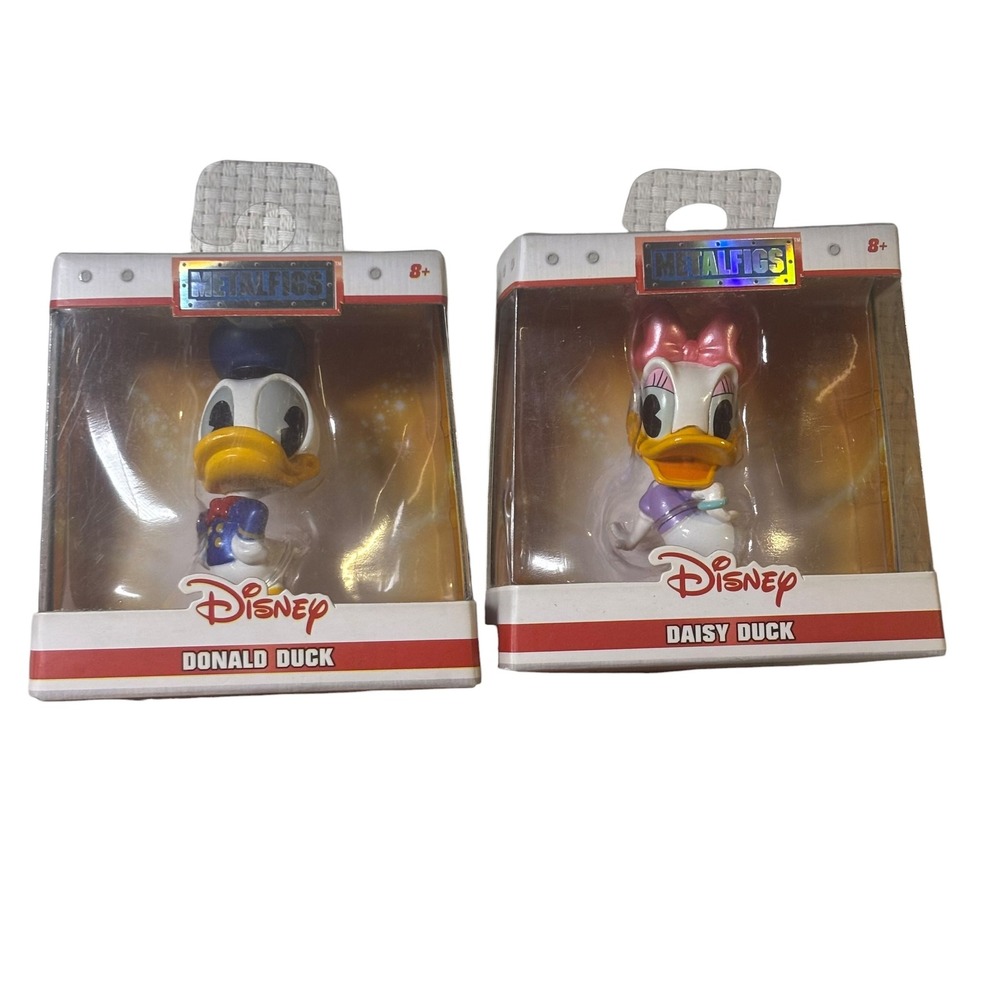 Disney Donald Duck Daisy Duck Metalfigs Die-Cast Figures Jada Toys 84402 Set 2